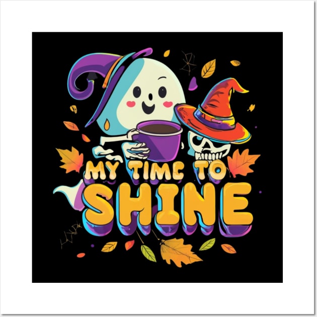 My Time to Shine Halloween Wall Art by Afternoon Leisure